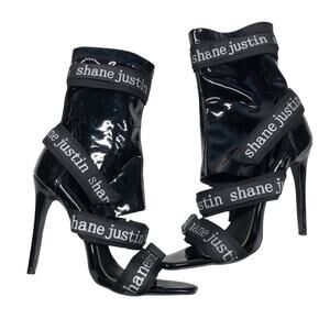 Justin Shane sock  black heels size 10 (40)